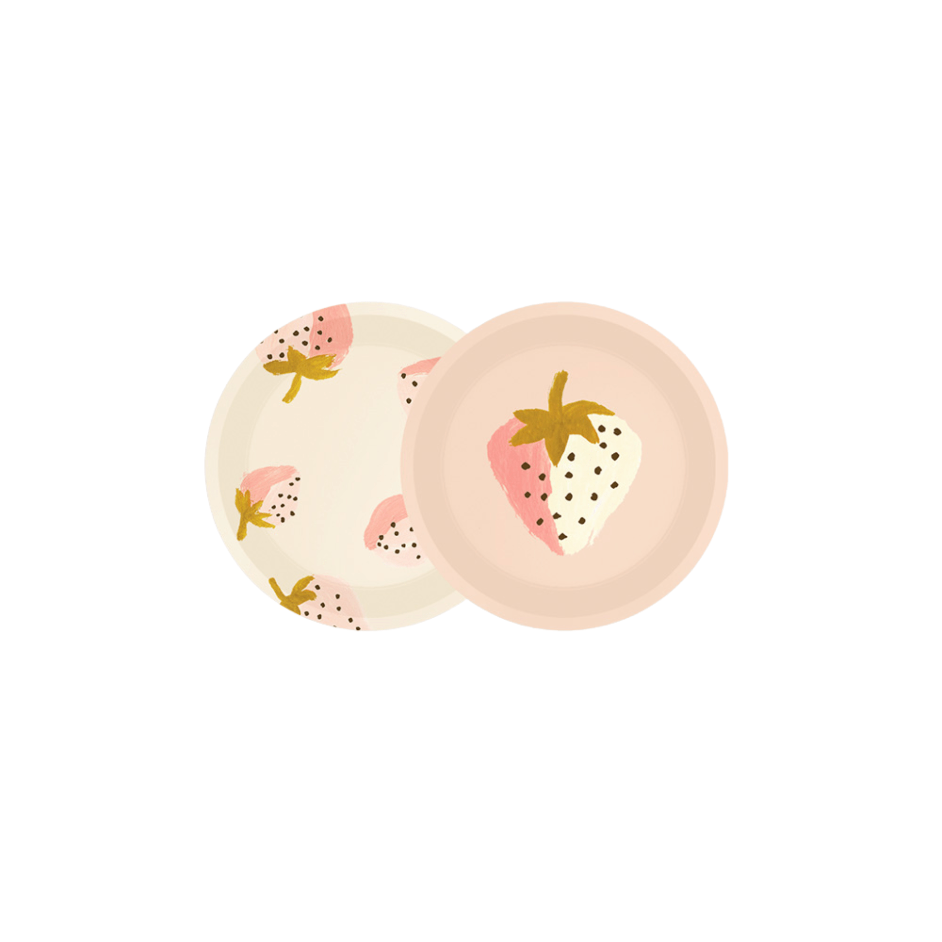 All The Way To Say Home e accessori Coasters Strawberries - set of 2