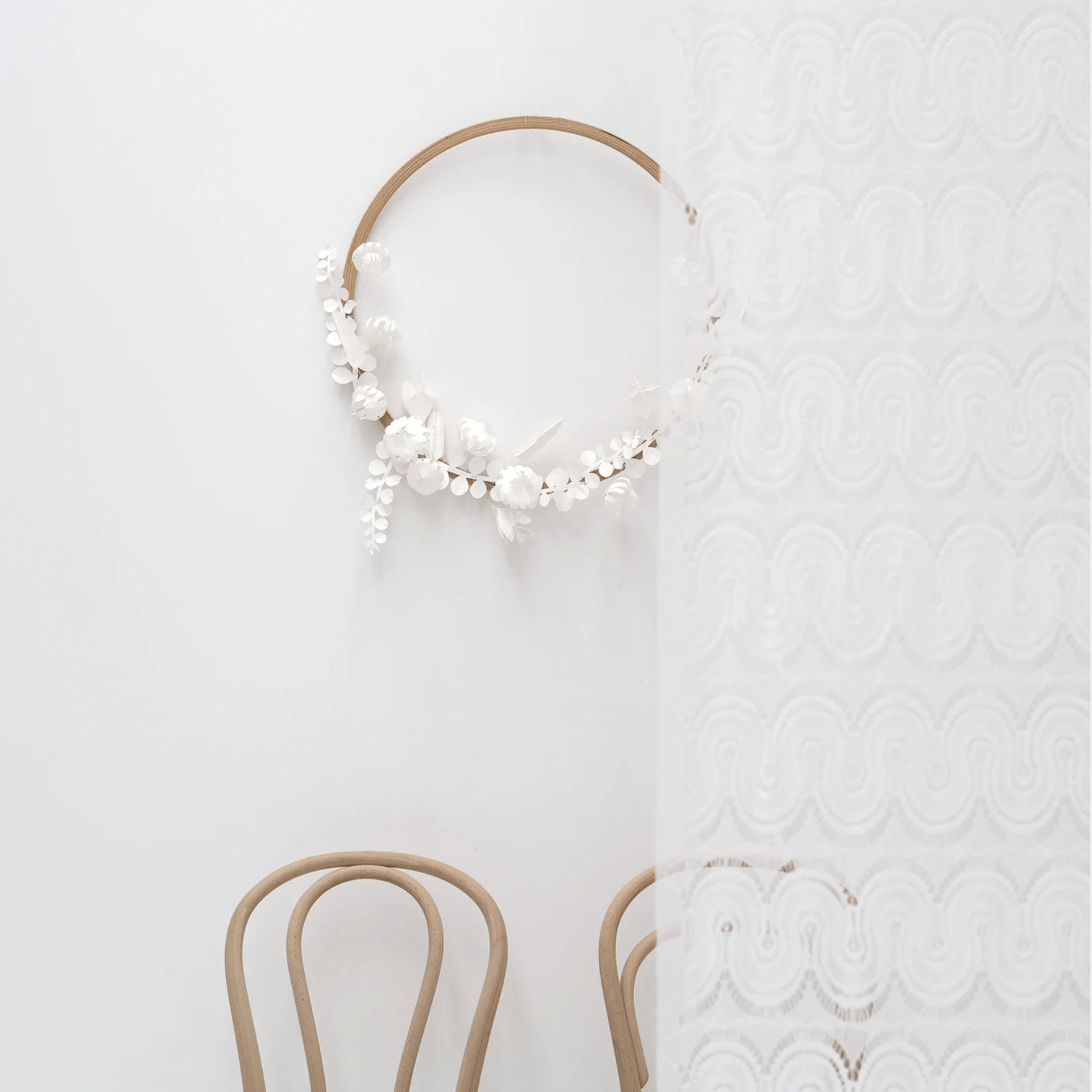 Jurianne Matter Home e accessori FIELD flowers large - White