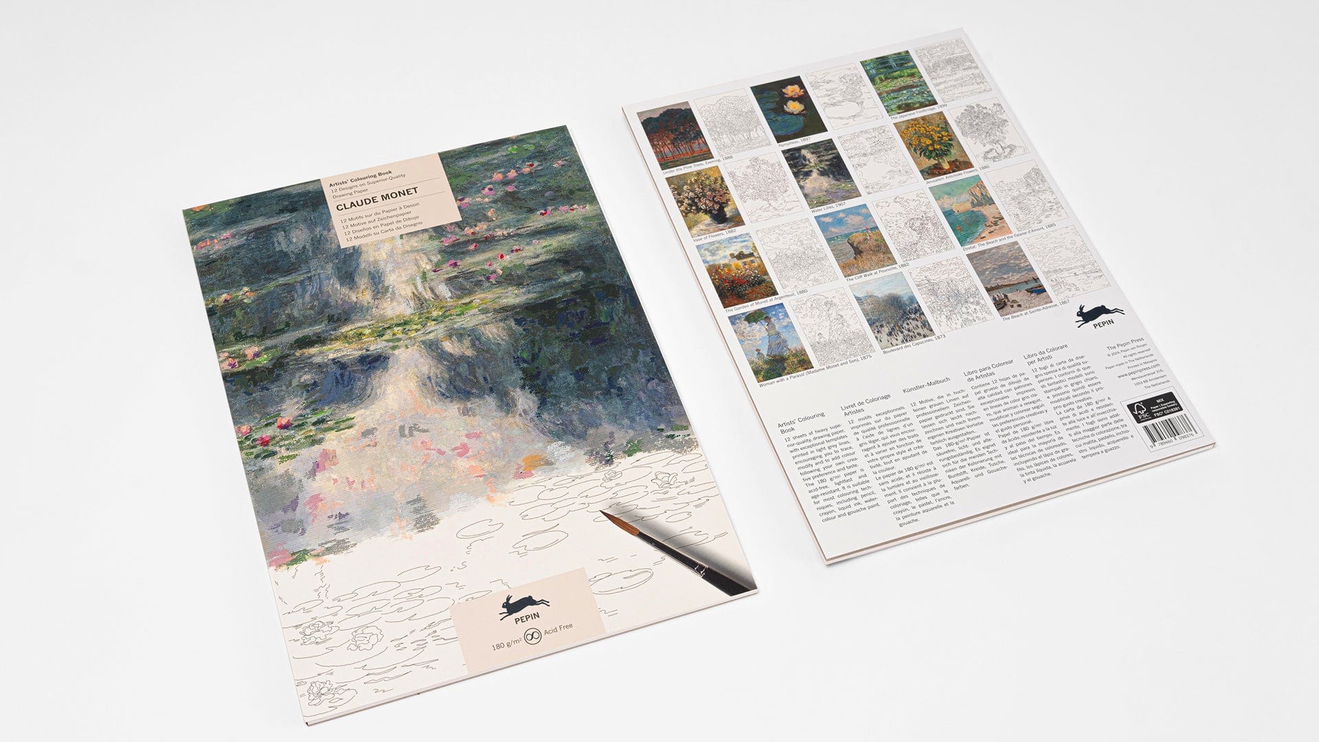 SayPaper Idee regalo Monet fan