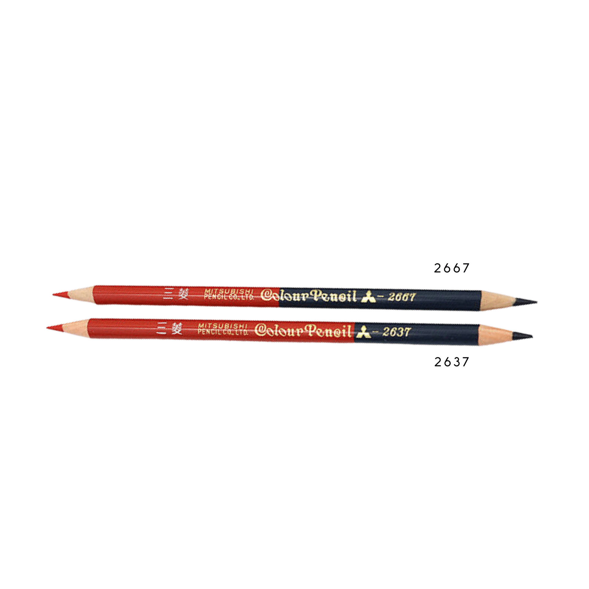 Mitsubishi Pencil Matite No. 2667 Mitsubishi Pencil Vintage - Bicolore