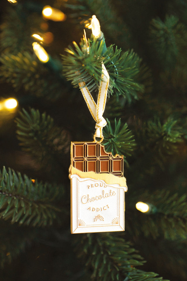 All The Way To Say Natale Christmas Ornament Chocolate