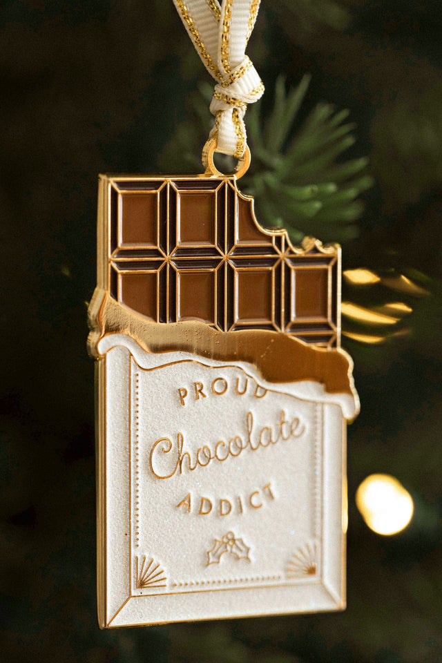 All The Way To Say Natale Christmas Ornament Chocolate