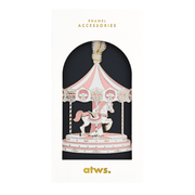 All The Way To Say Natale Christmas Ornament Merry Go Round