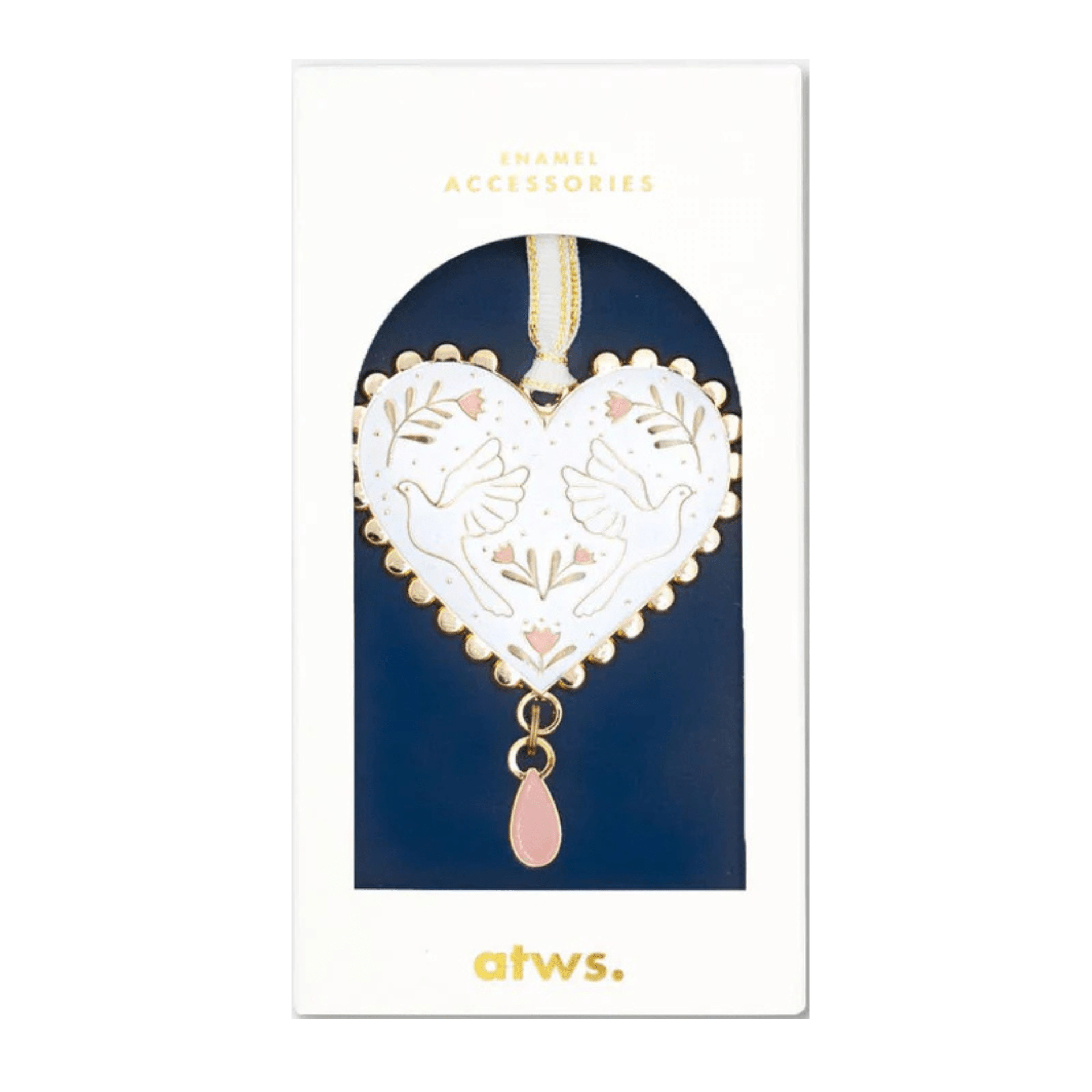 All The Way To Say Natale Christmas Ornament Teardrop