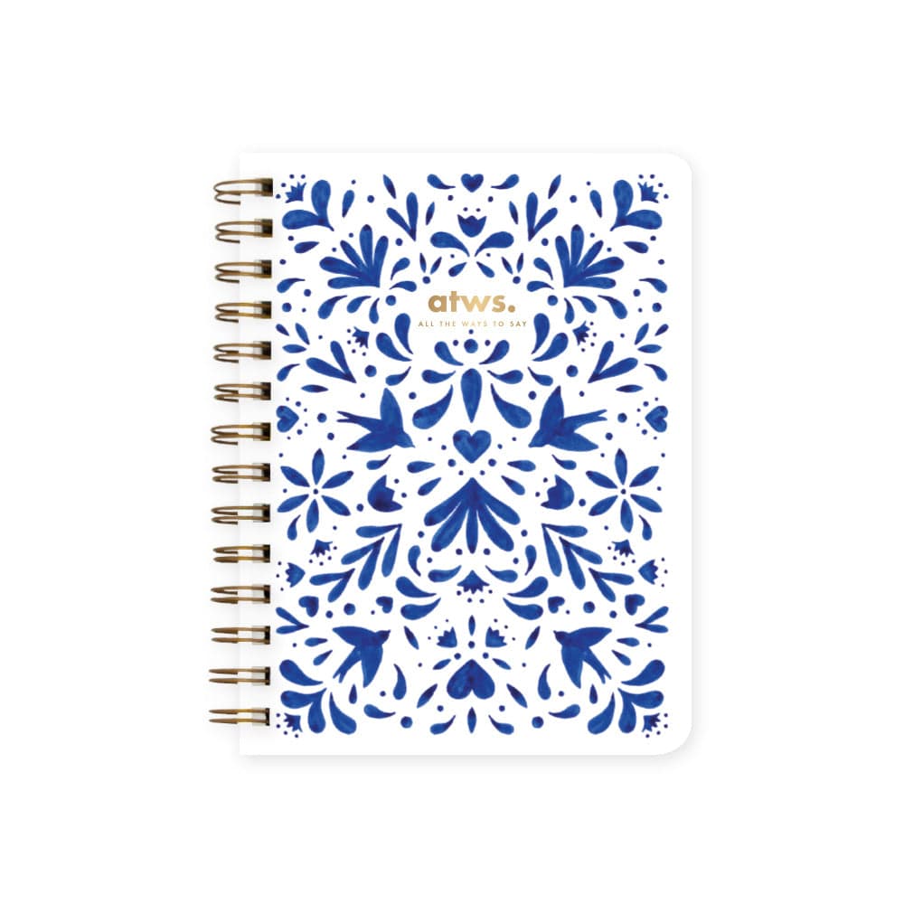 All The Way To Say Notebook con Spirale - Blue Swallows