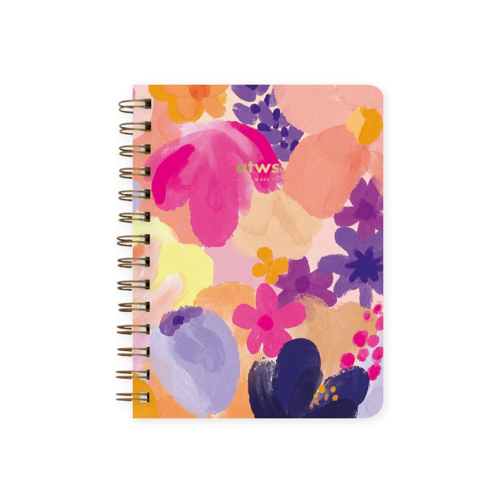 All The Way To Say Notebook con Spirale - Flower Garden