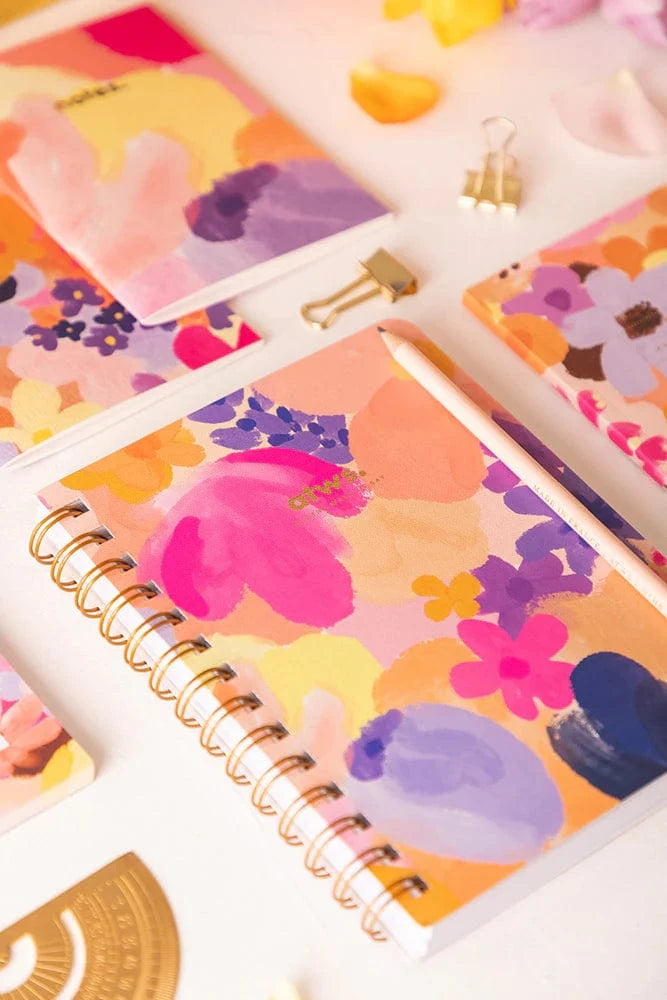 All The Way To Say Notebook con Spirale - Flower Garden