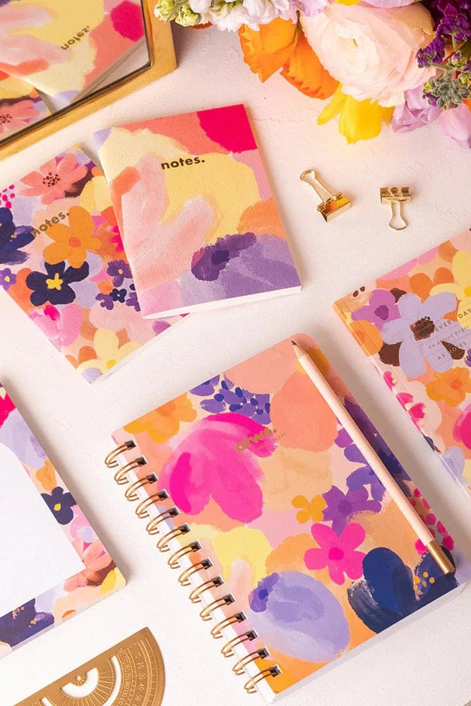 All The Way To Say Notebook con Spirale - Flower Garden