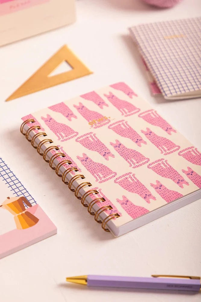 All The Way To Say Notebook con Spirale - Happy Cats