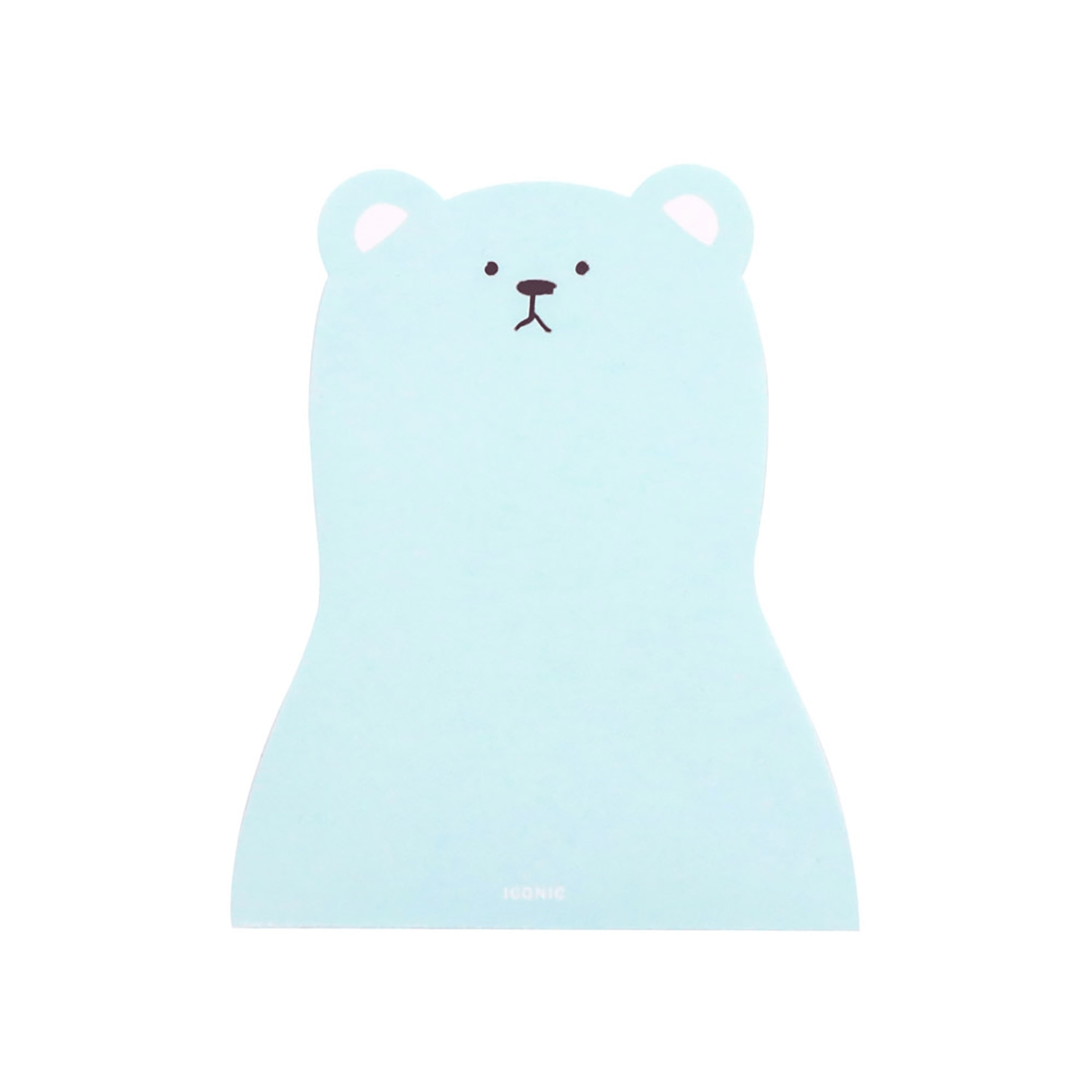 Iconic Notes Animal Memo - Bear