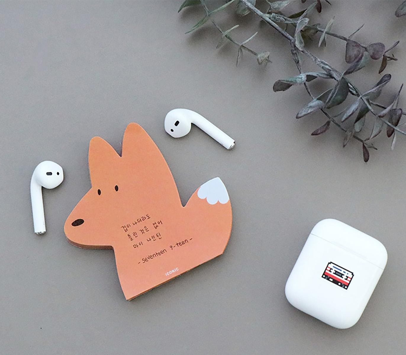 Iconic Notes Animal Memo - Fox