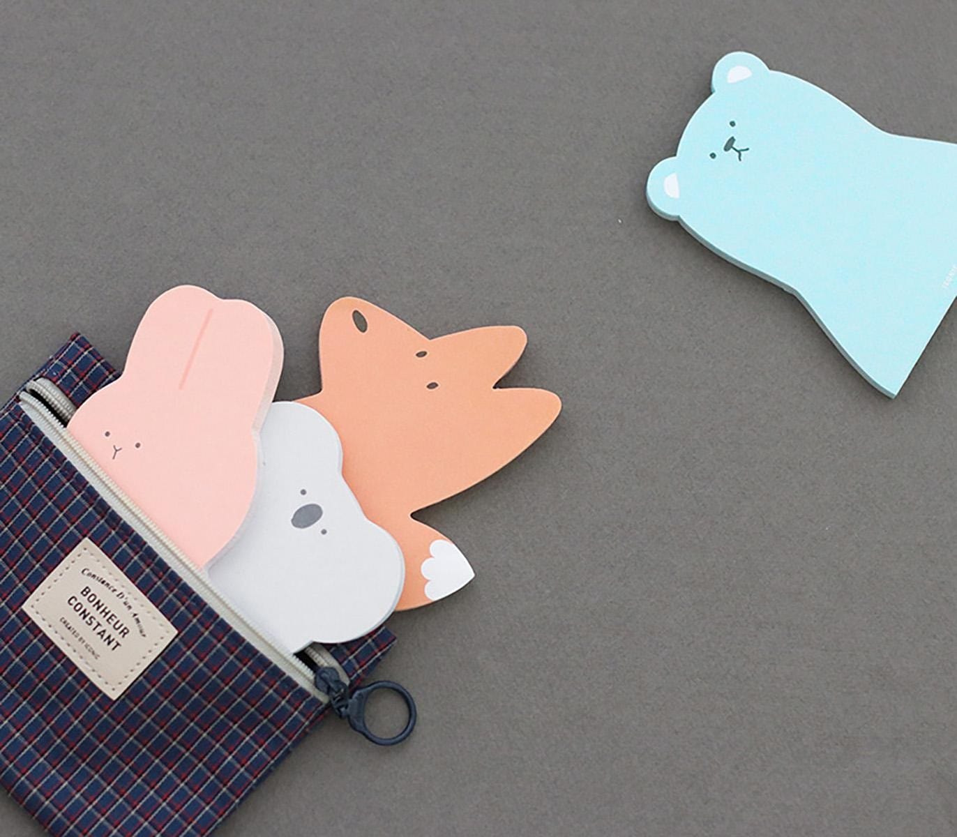 Iconic Notes Animal Memo - Fox