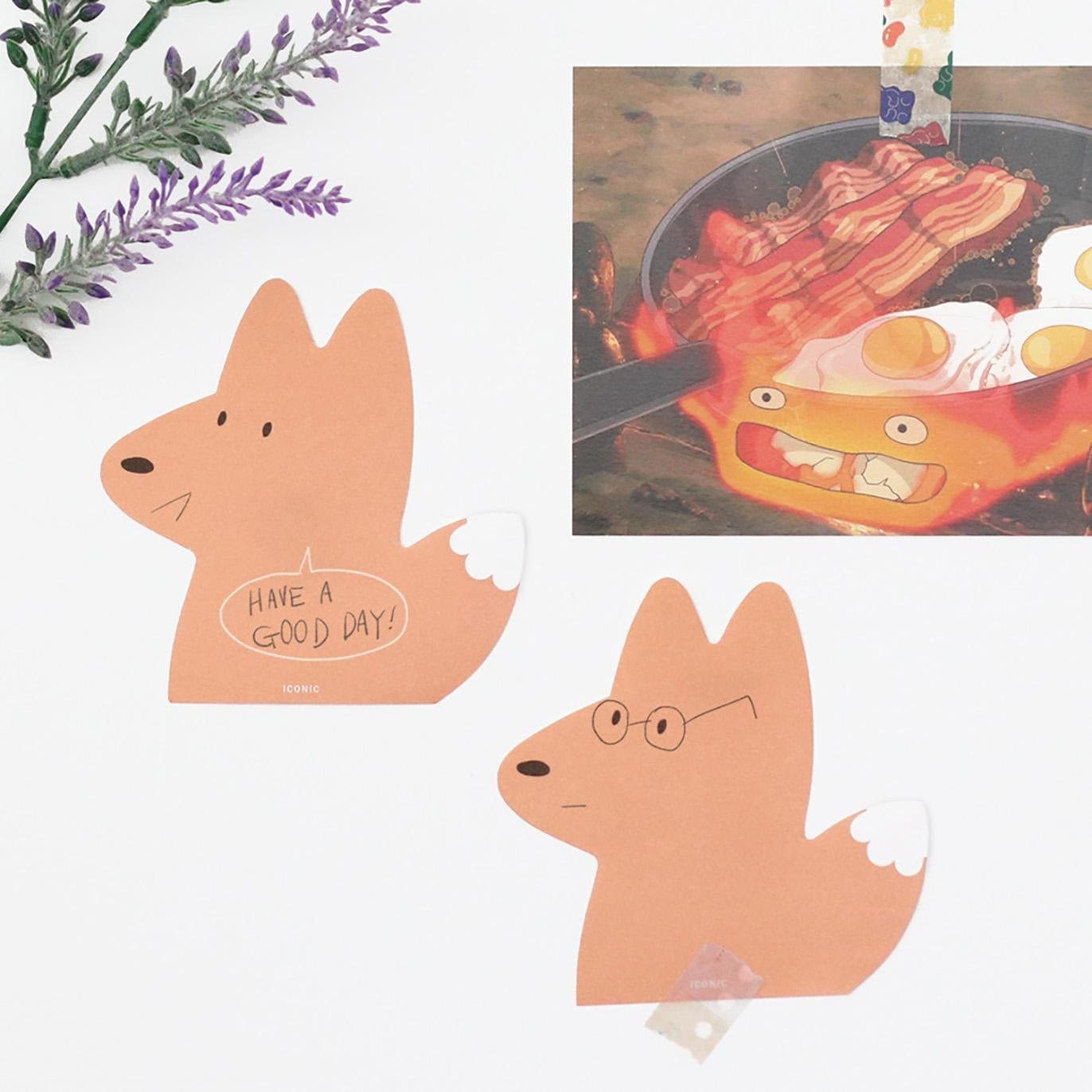 Iconic Notes Animal Memo - Fox