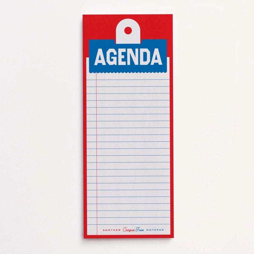 Crispin Finn Notes Blocco note Agenda