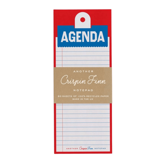 Crispin Finn Notes Blocco note Agenda