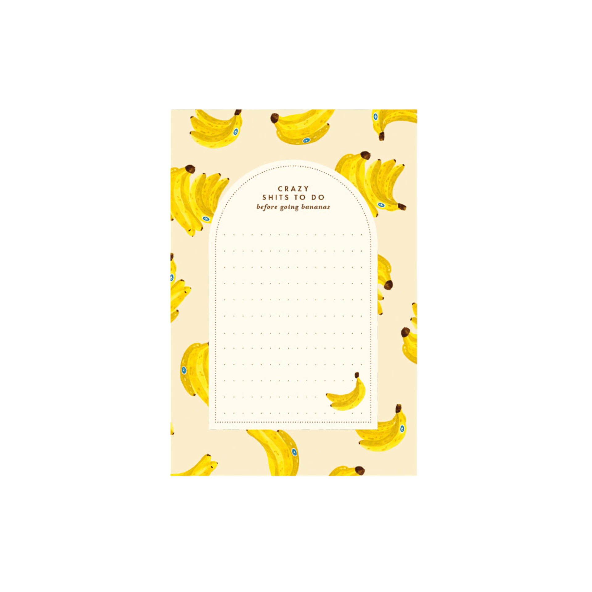 All The Way To Say Notes Blocco Note Bananas