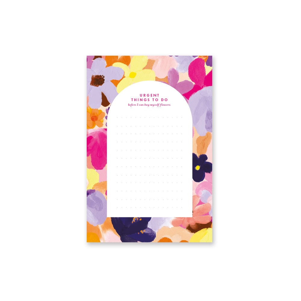 All The Way To Say Notes Blocco Note Flower Garden