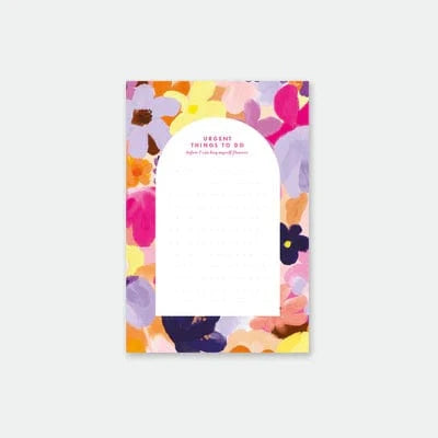 All The Way To Say Notes Blocco Note Flower Garden