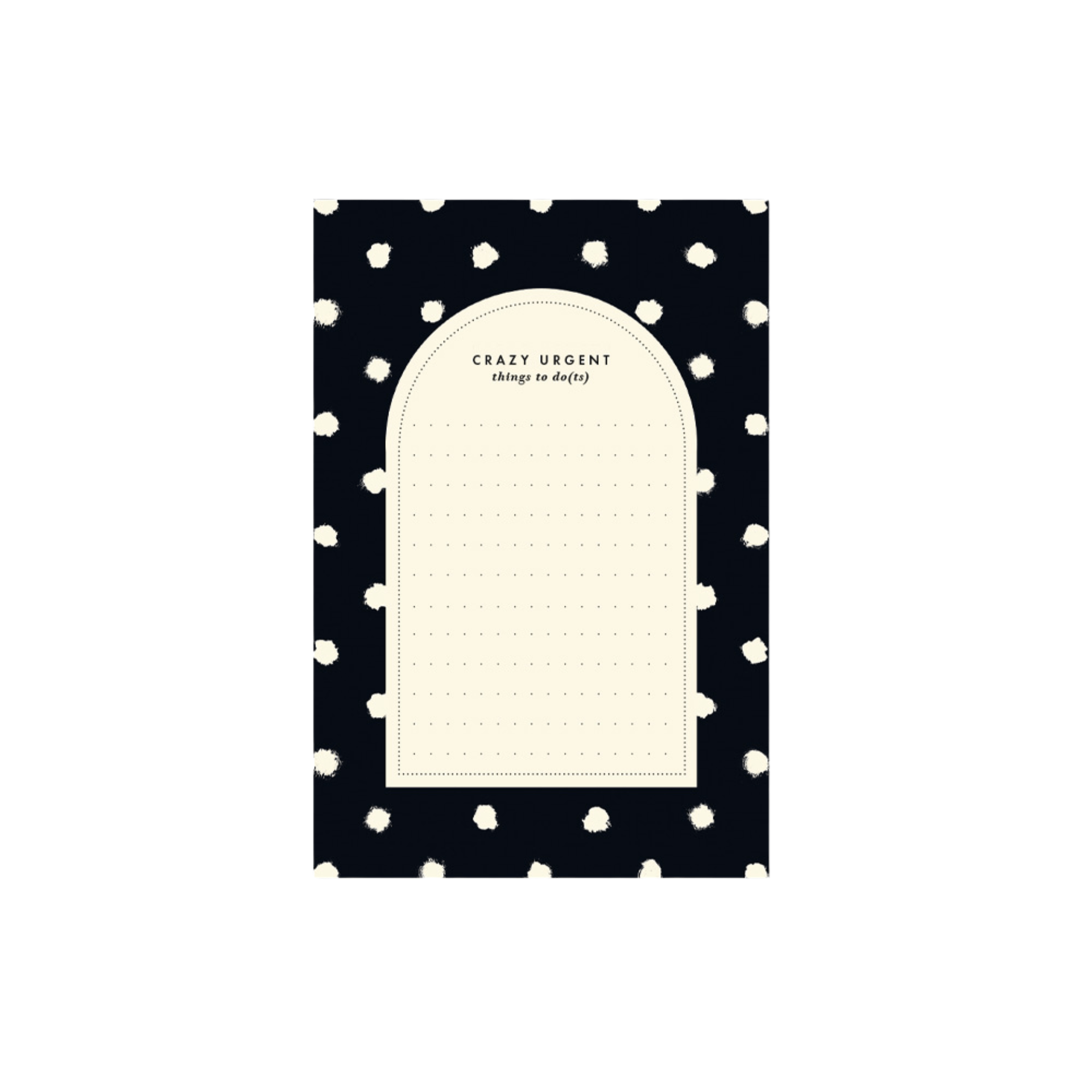All The Way To Say Notes Blocco Note Painted Dots
