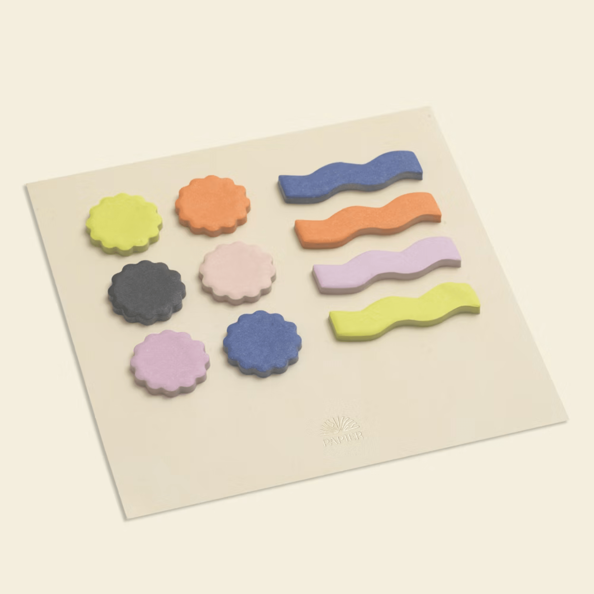 Papier Notes Bright Shapes Index