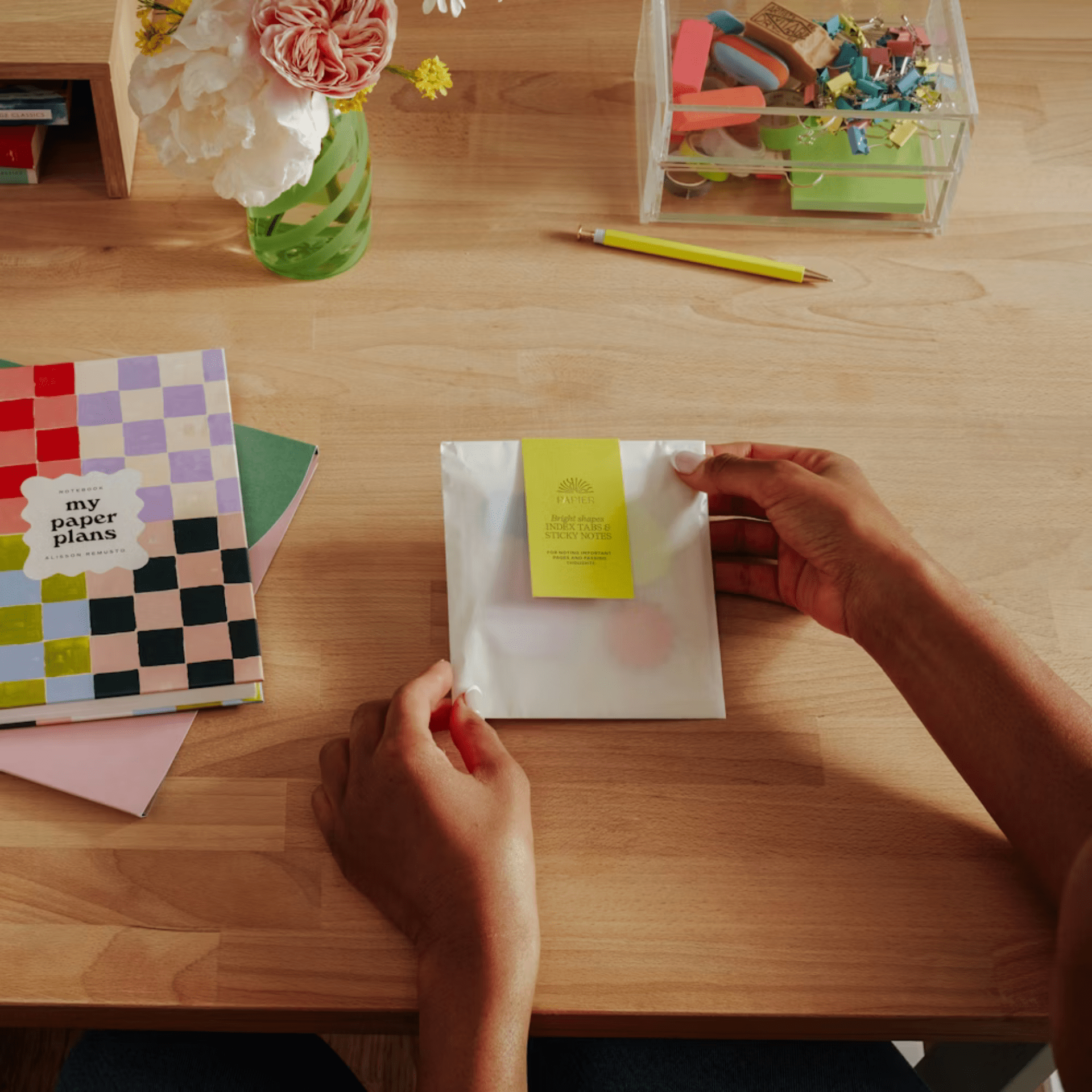 Papier Notes Bright Shapes Index