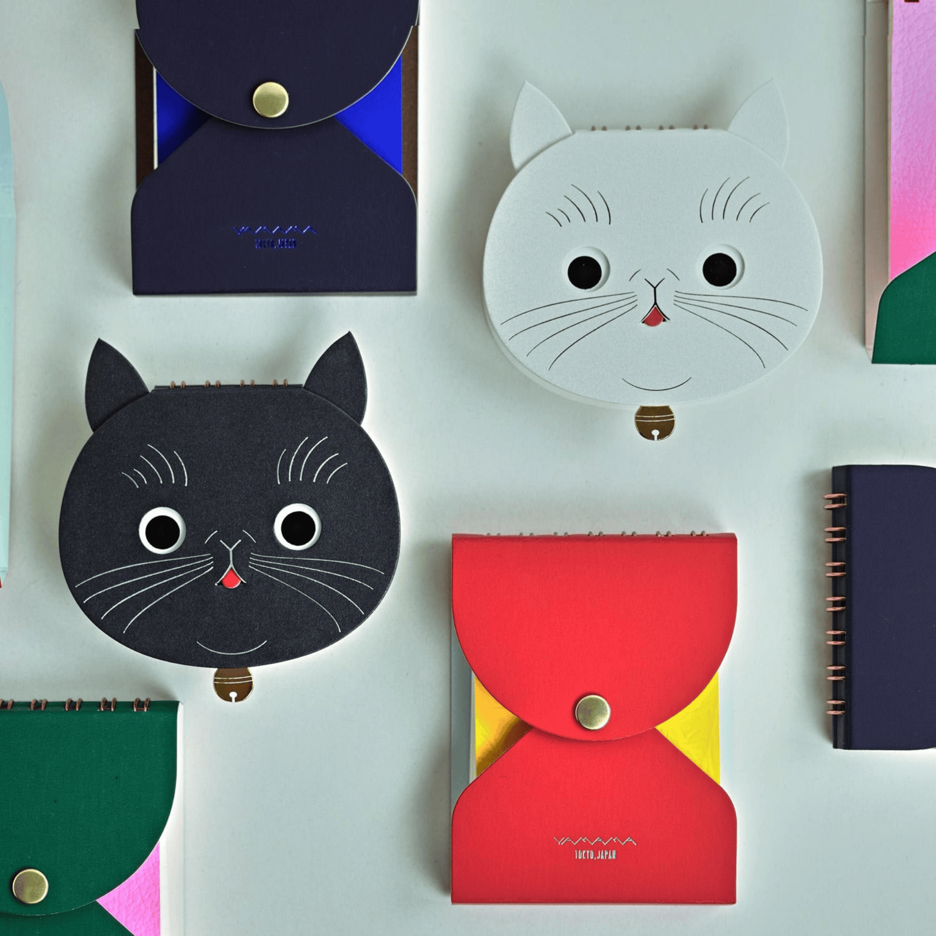 Yamama Notes Cat Ring Memo