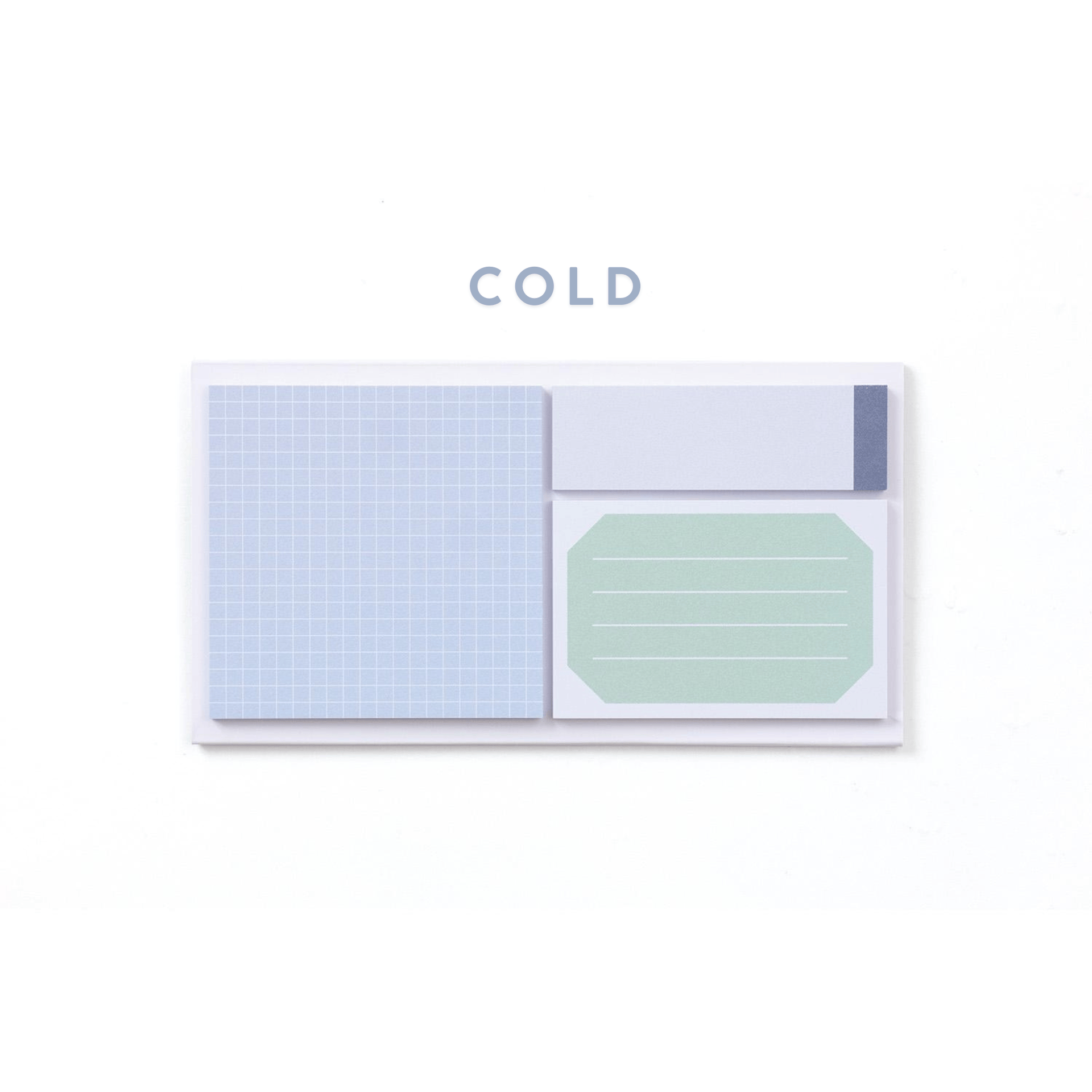 King Jim Hitotoki Notes TYPE 002 - COLD Emily Sticky Notes - Assorted