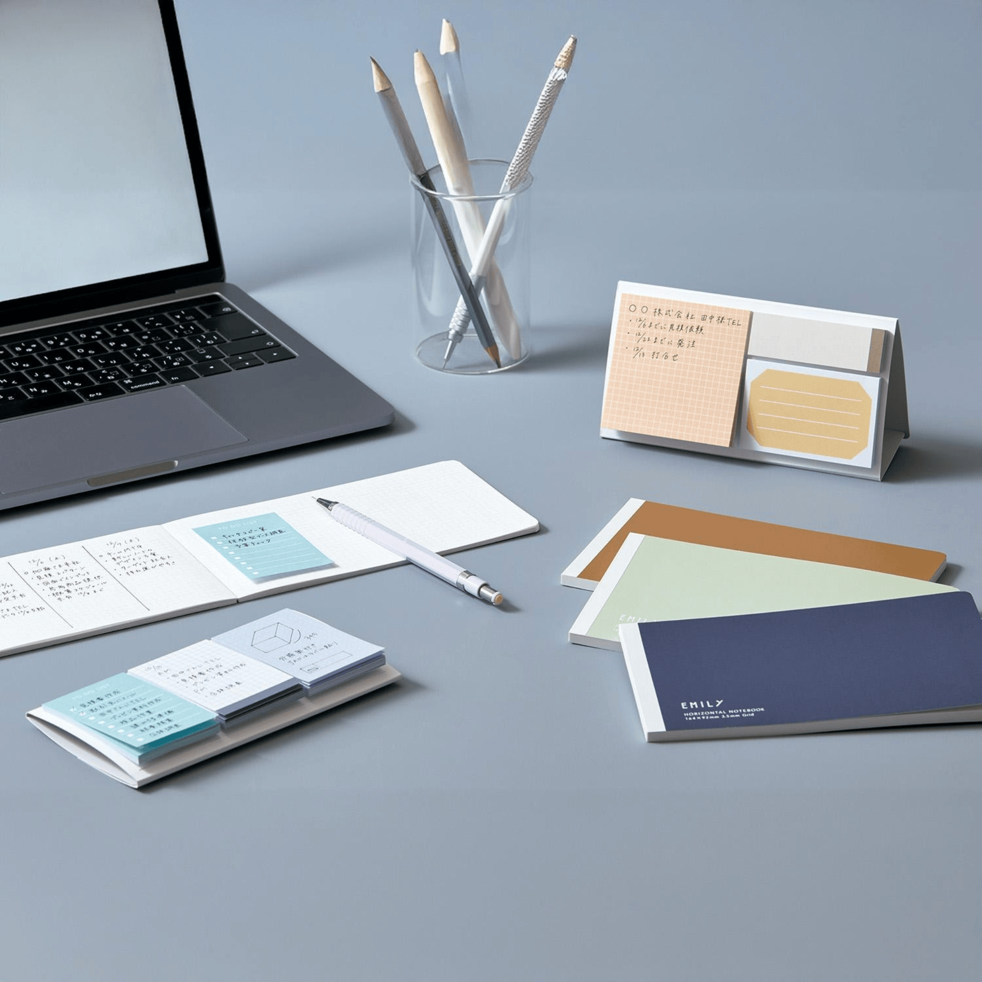 King Jim Hitotoki Notes Emily Sticky Notes - Assorted