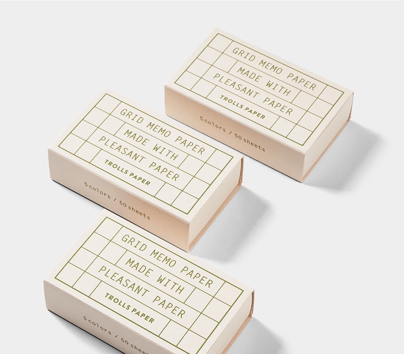 Trolls Paper Notes Grid Memo Paper