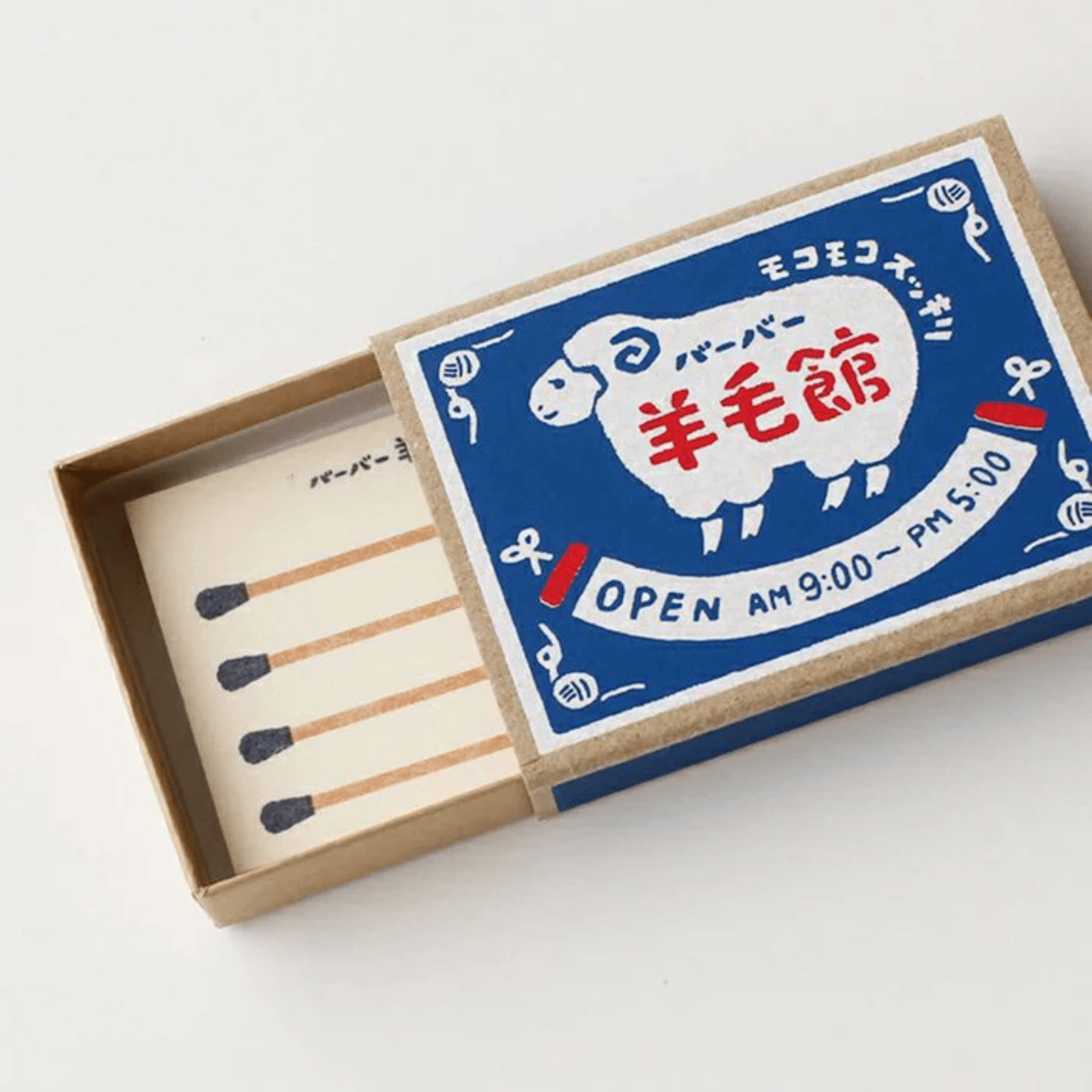 Furukawa Shiko Notes Barber Wool House Matchbox Memo Notes