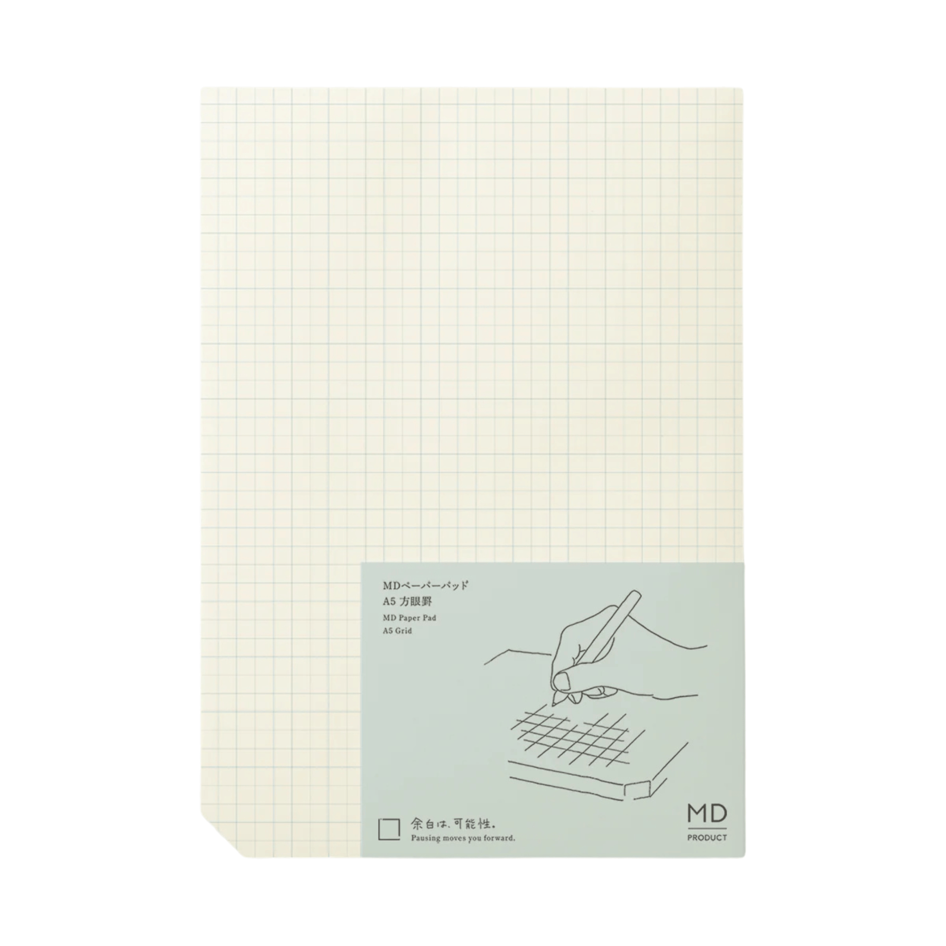 Midori Notes MD Paper Pad A5 Grid