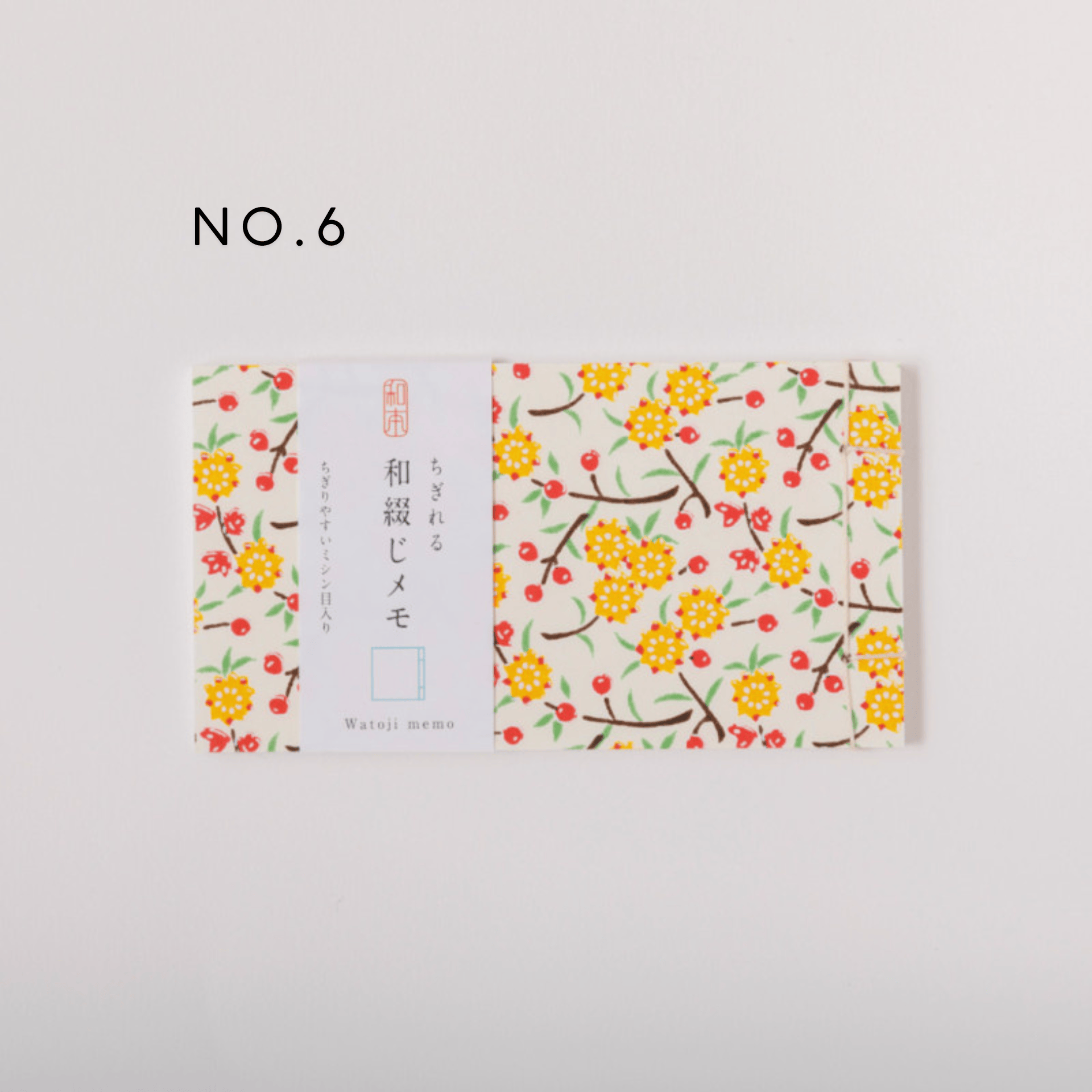 Shogado Notes NO.6 Memo Pad Shogado - Watoji Yuzen