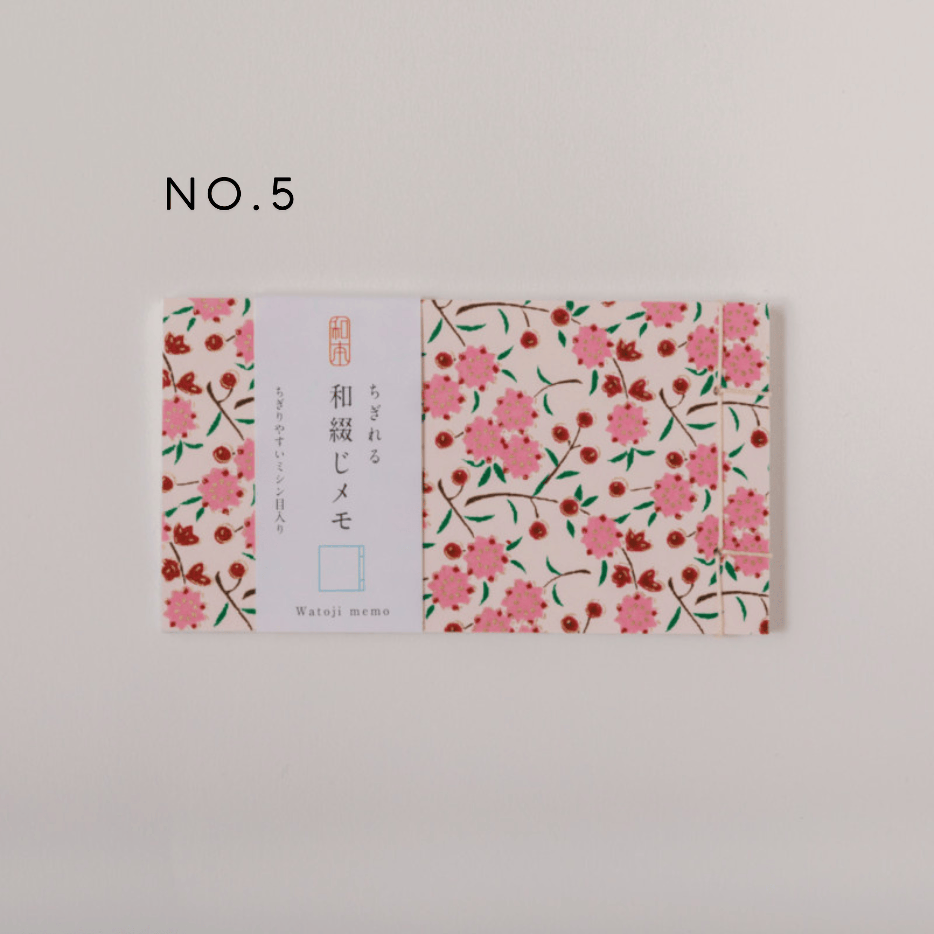 Shogado Notes NO.5 Memo Pad Shogado - Watoji Yuzen