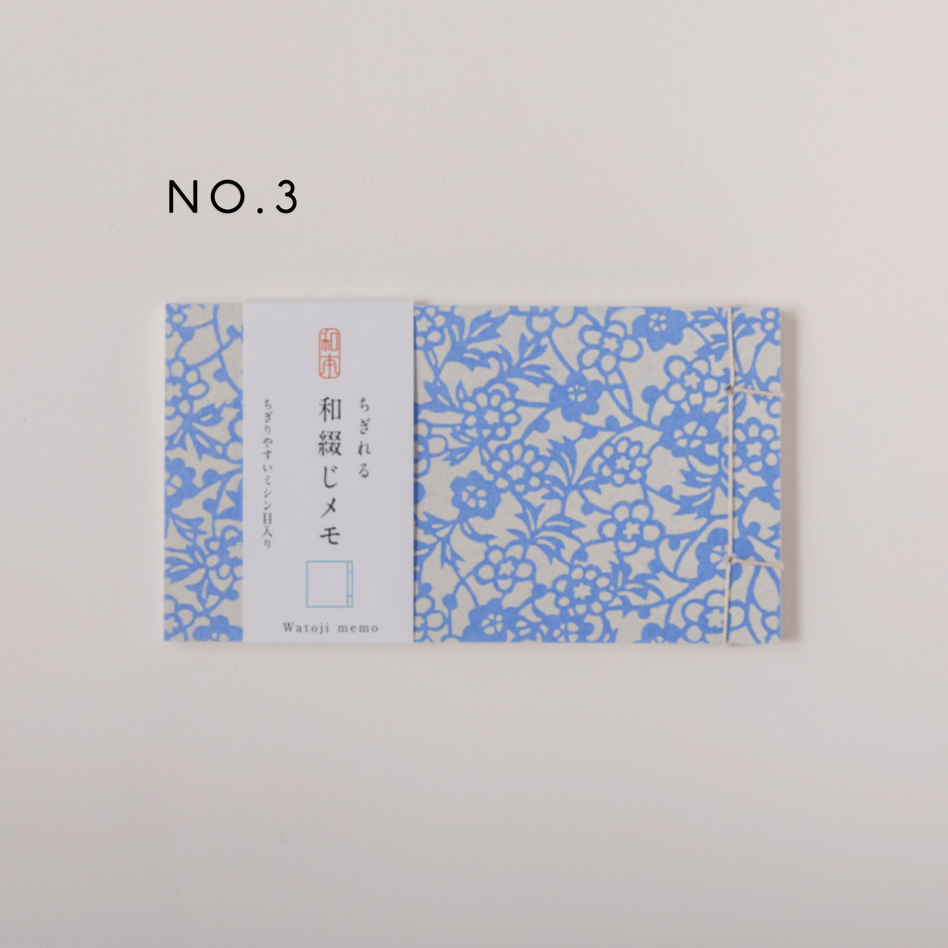 Shogado Notes NO.3 Memo Pad Shogado - Watoji Yuzen