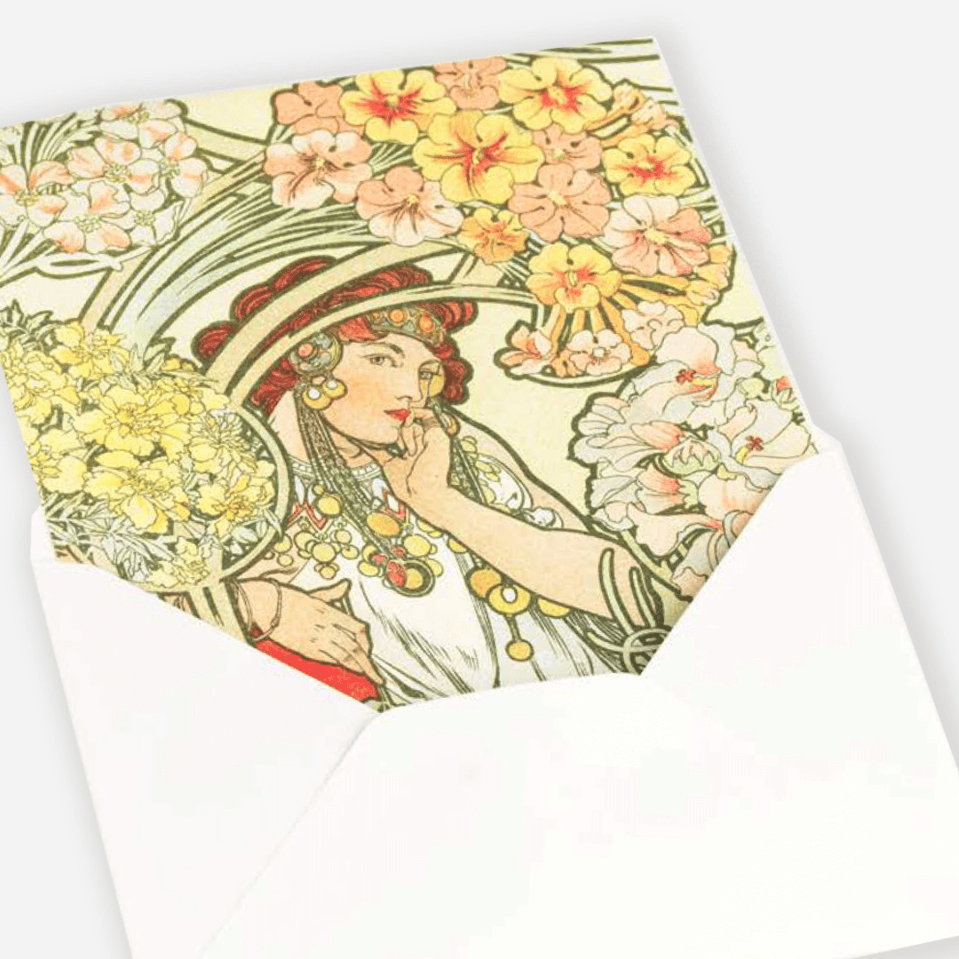 Pepin Press Notes Note Pad A5 - Alphonse Mucha
