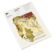 Pepin Press Notes Note Pad A5 - Alphonse Mucha