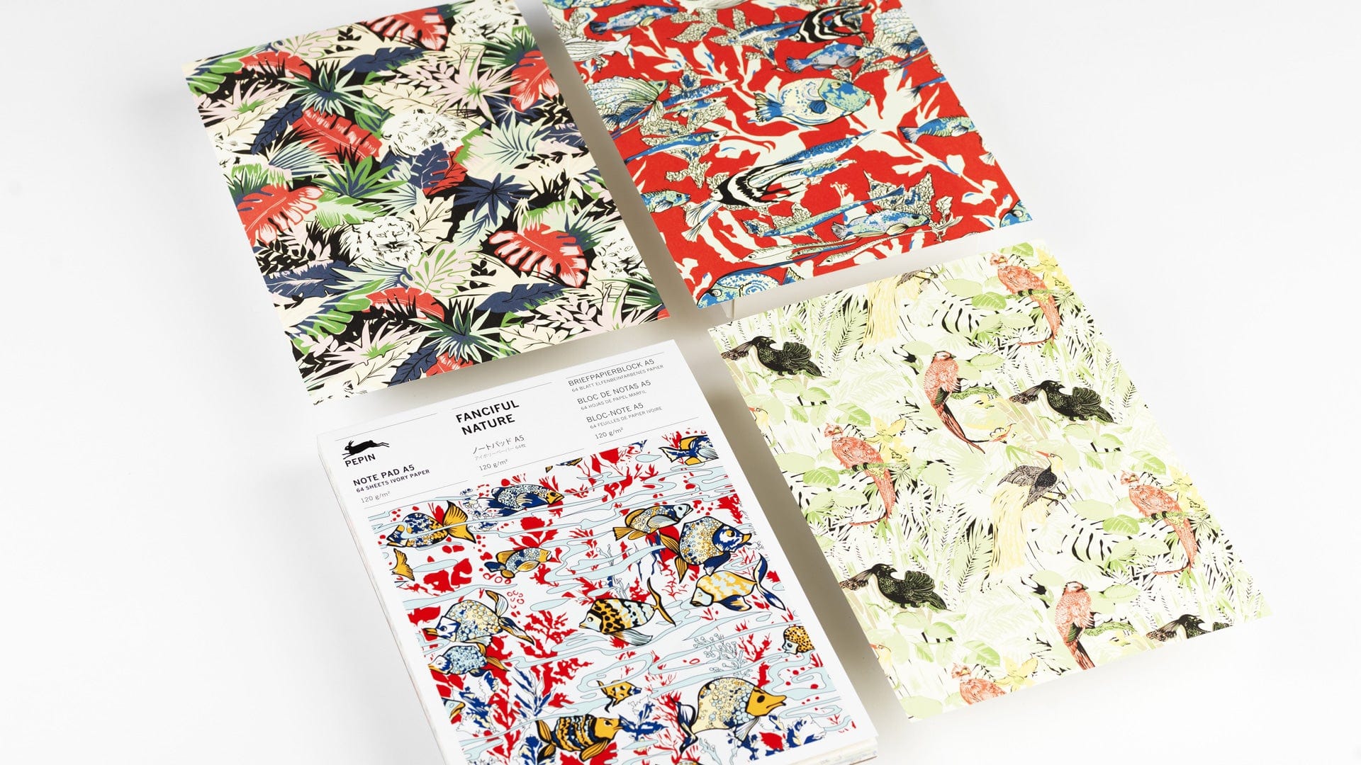 Pepin Press Notes Note Pad A5 - Fanciful Nature