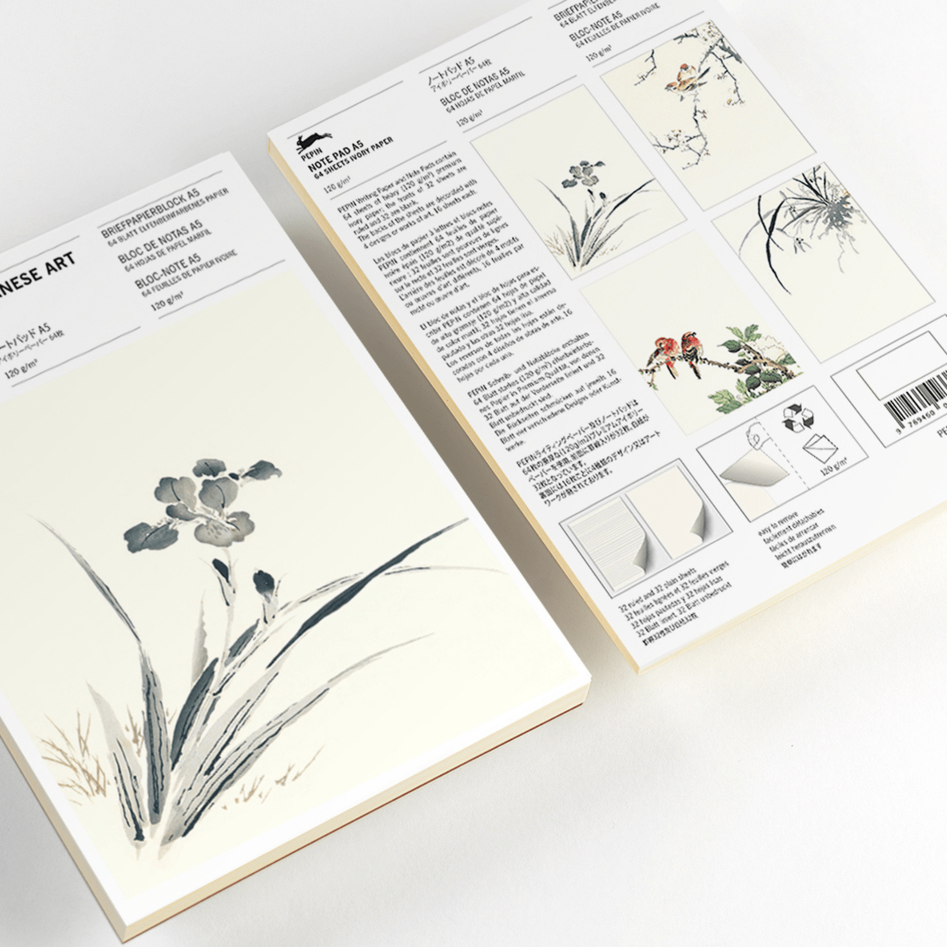 Pepin Press Notes Note Pad A5 - Japanese art