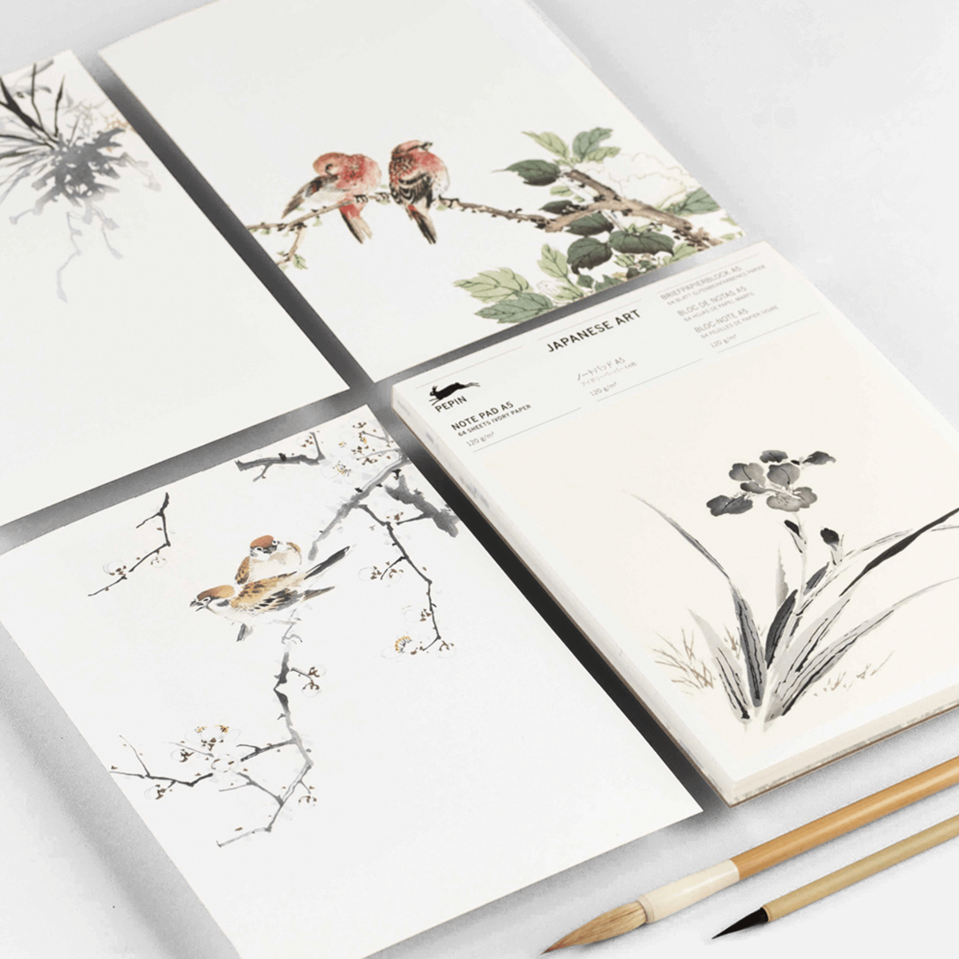 Pepin Press Notes Note Pad A5 - Japanese art