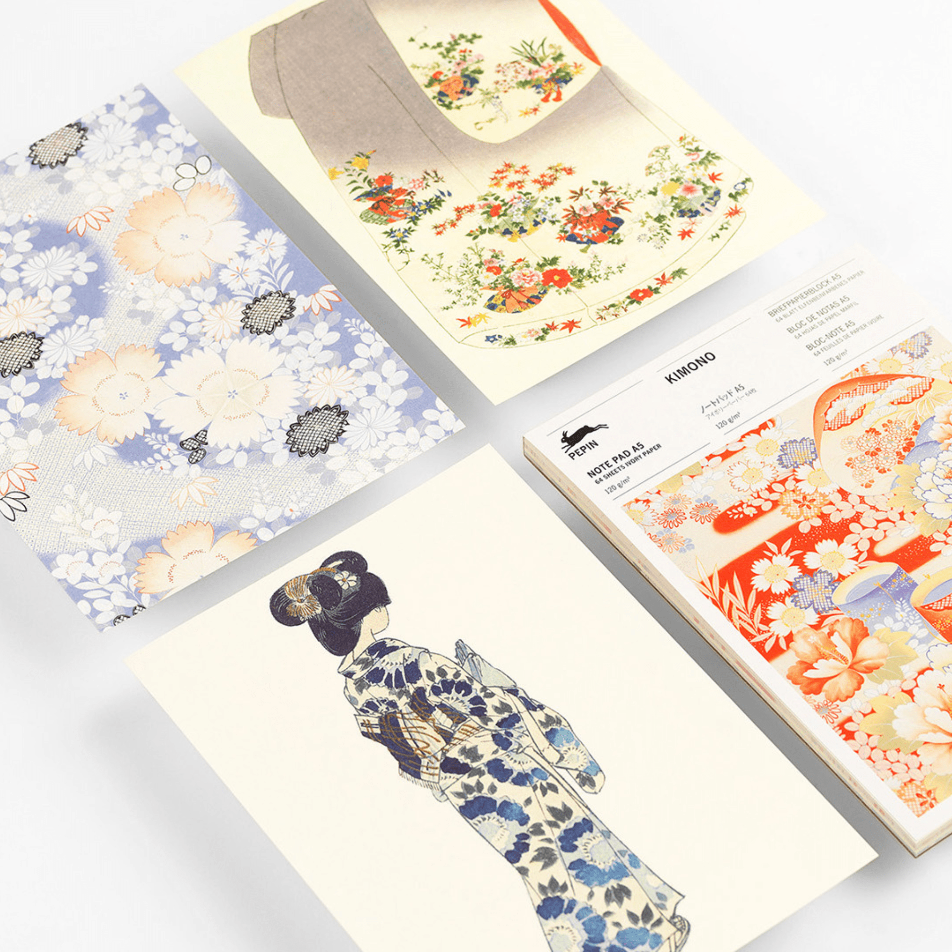 Pepin Press Notes Note Pad A5 - Kimono