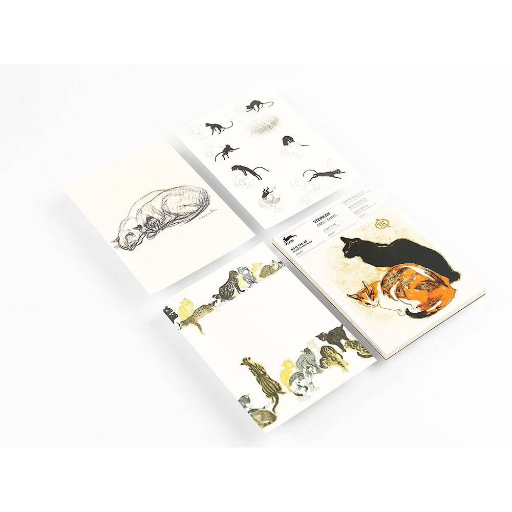 Pepin Press Notes Note Pad A5 - Steinlen