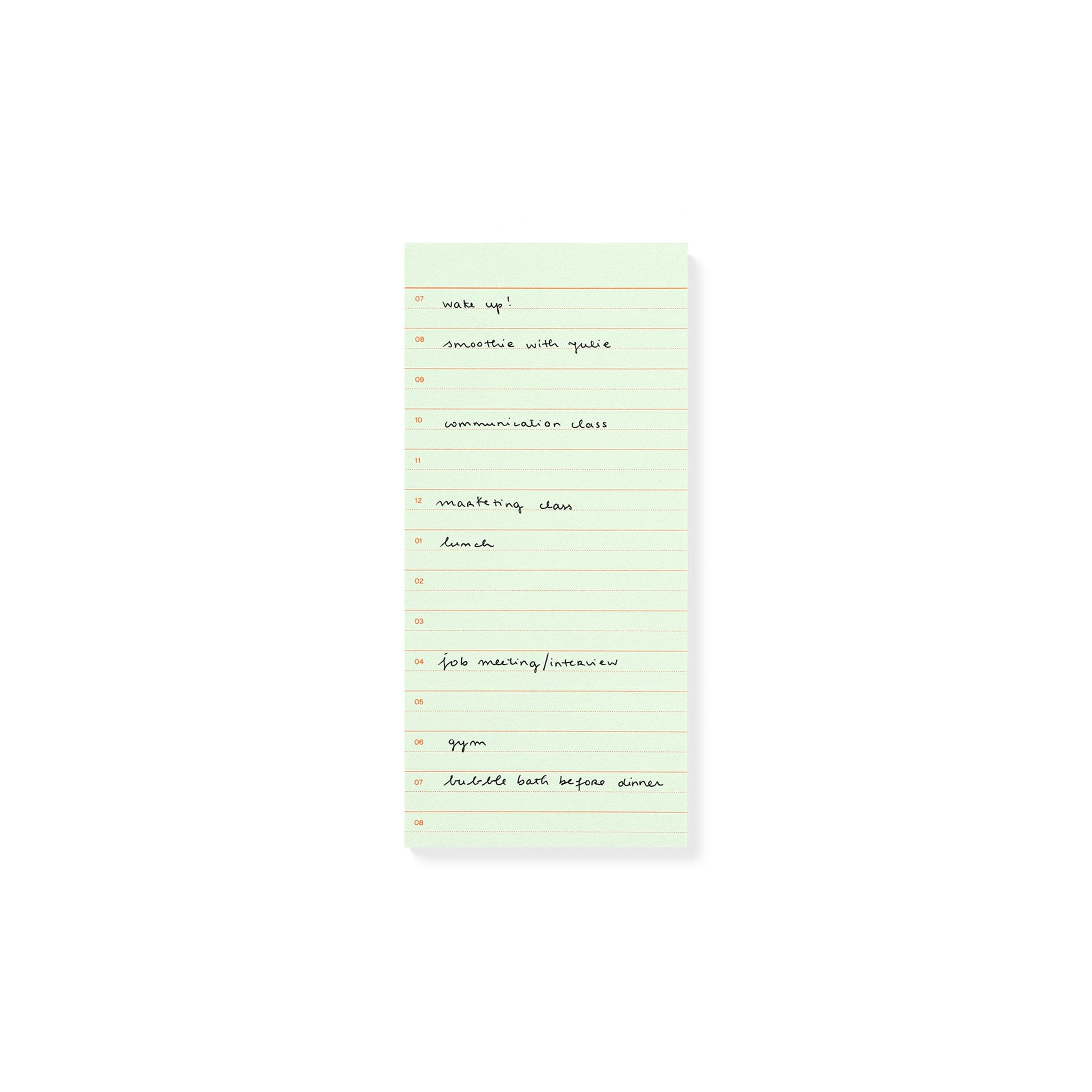 Mishmash Notes Time Block Notepad small MishMash
