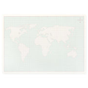 Paperways Notes Notepad World Map