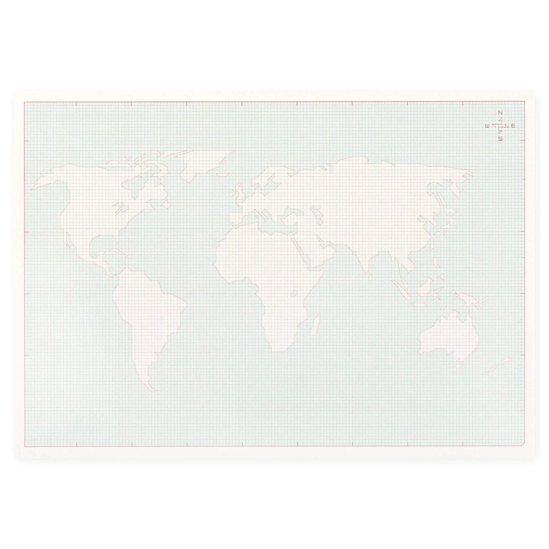 Notepad World Map – SayPaper