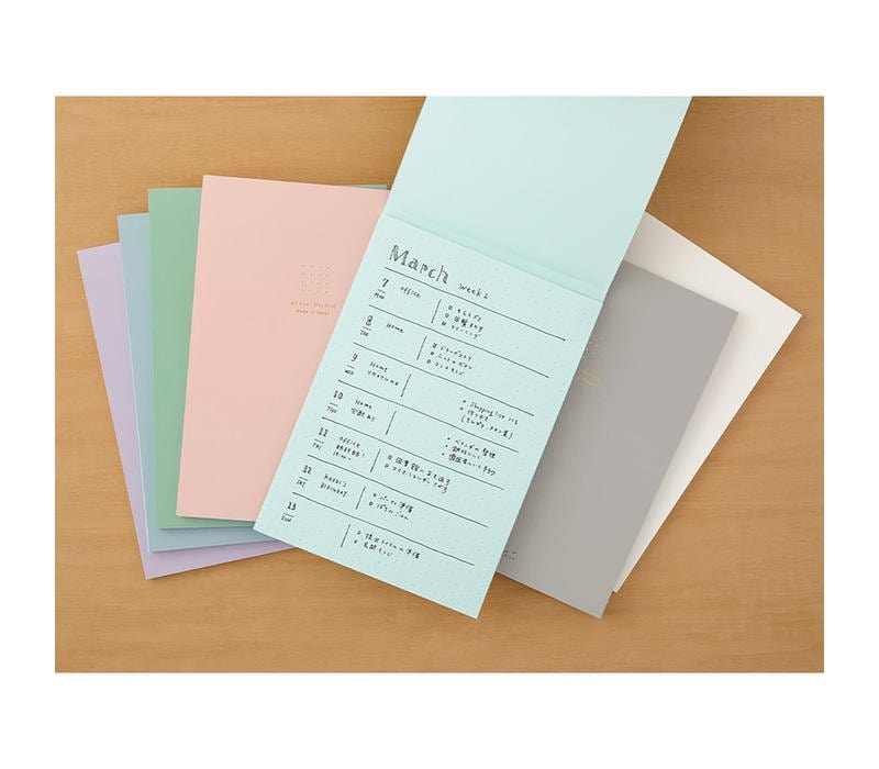 Midori Notes Paper Pad Midori Color Dot