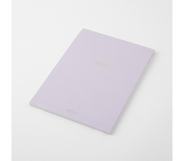 Midori Notes PURPLE Paper Pad Midori Color Dot