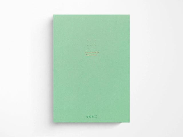 Midori Notes MINT GREEN Paper Pad Midori Color Dot