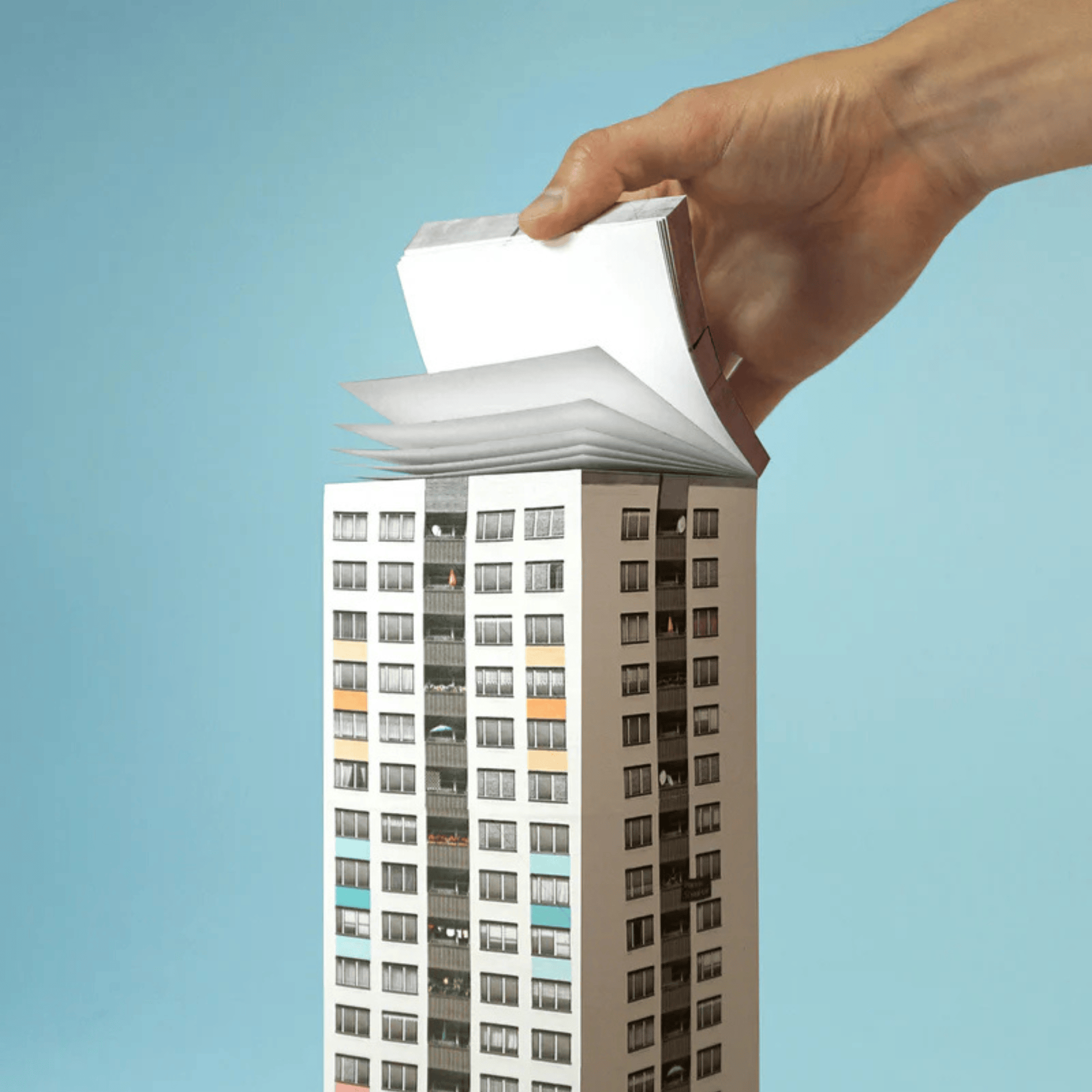 Seltmann Publishers Notes Paper Tower Paperscraper® Notes - Berlin