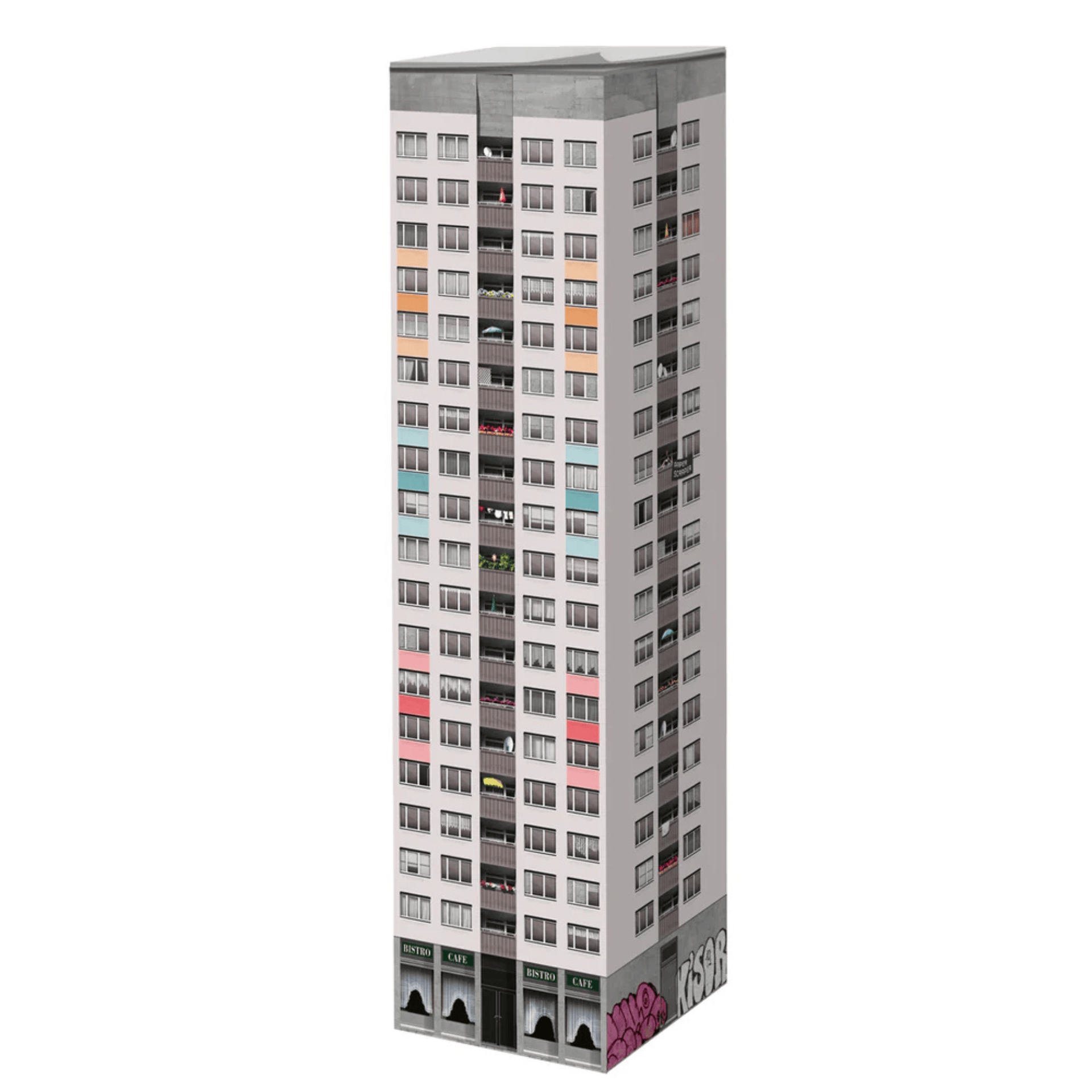 Seltmann Publishers Notes Paper Tower Paperscraper® Notes - Berlin
