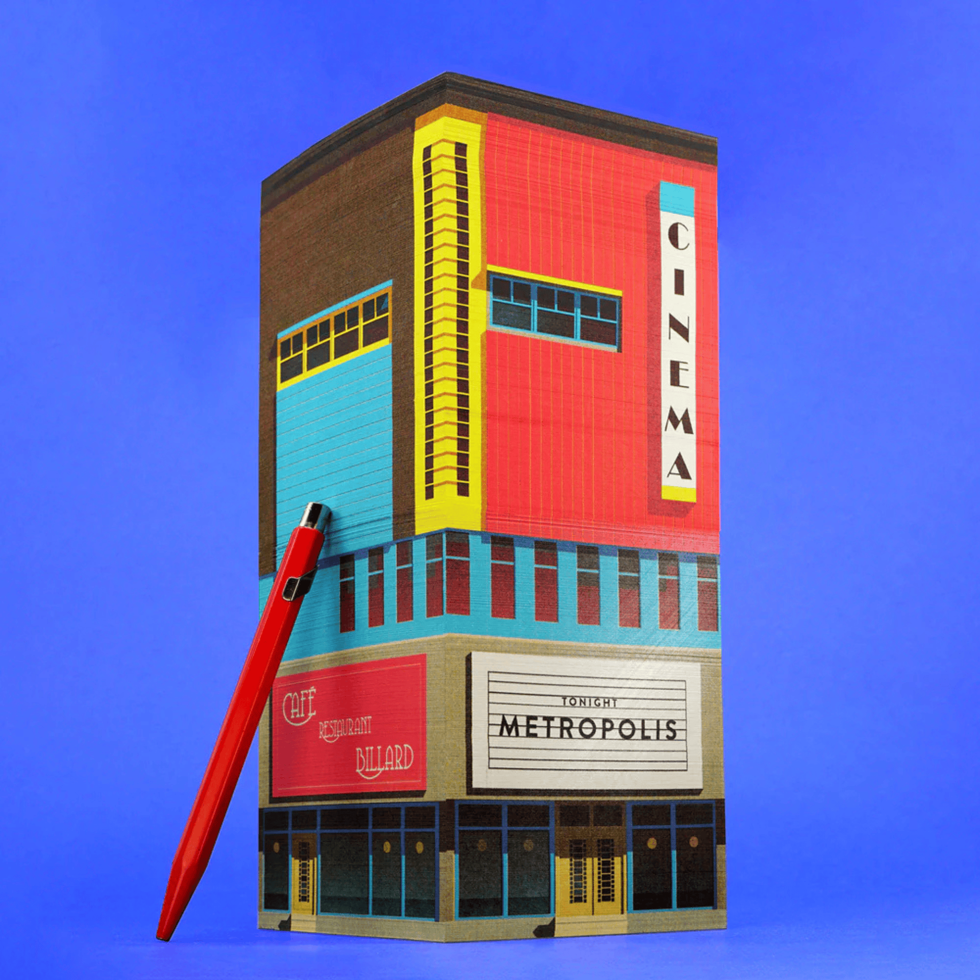 Seltmann Publishers Notes Paper Tower Paperscraper® Notes - Cinema